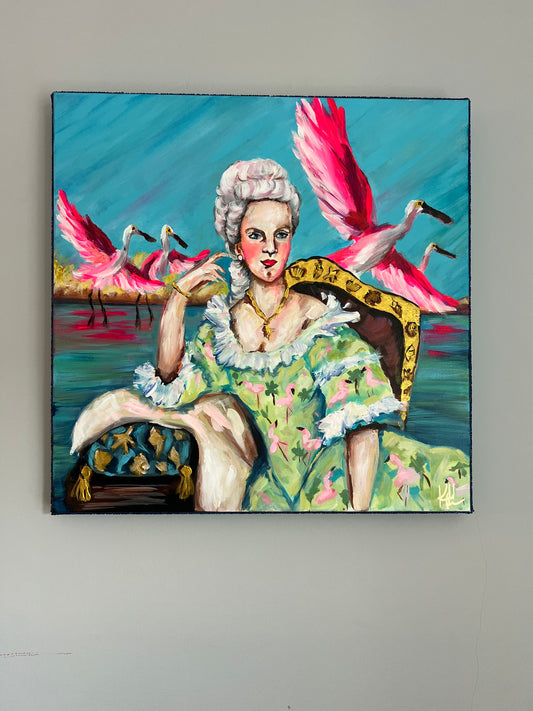 Marie in Plumes