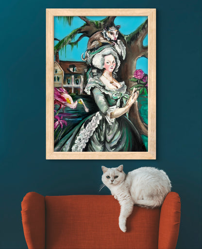 Marie and the Opossum PRINT